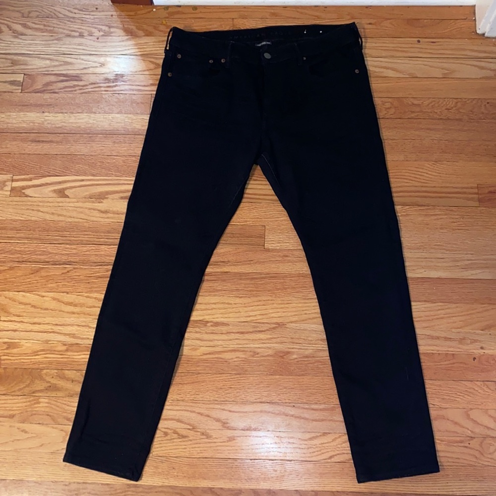 Men’s American Eagle black skinny jeans